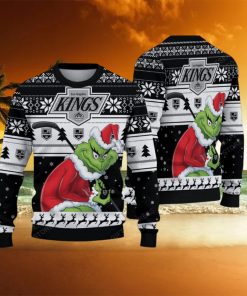 NHL Los Angeles Kings Ugly Sweater Grinch Christmas Sweater