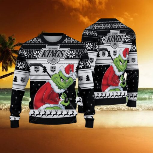 NHL Los Angeles Kings Ugly Sweater Grinch Christmas Sweater