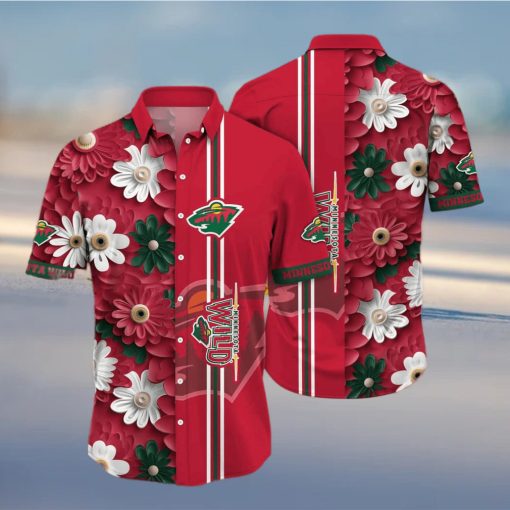 NHL Minnesota Wild Hawaiian Shirt Summer Gift For Friend