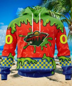 NHL Minnesota Wild Special Nickelodeon Design Hoodie