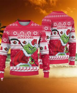 NHL Minnesota Wild Ugly Sweater Grinch Christmas Sweater