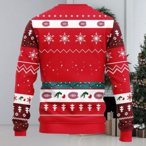 NHL Montreal Canadians 12 Grinch Xmas Day Ideas Logo Ugly Christmas Sweater For Fans