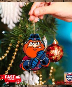 NHL Montreal Canadiens Mascot Christmas Tree Decorations 2023 Xmas Gift Ornament