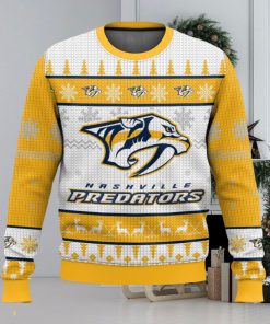 NHL Nashville Predators 3D Ugly Christmas Sweater Men And Women Christmas Gift