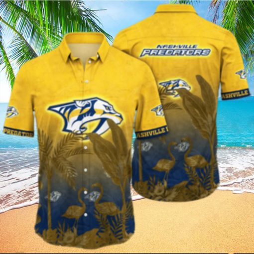 NHL Nashville Predators Hawaiian Shirt Tropical Aloha Gift For Beach Love