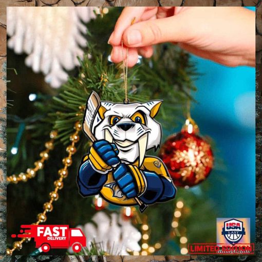 NHL Nashville Predators Mascot Christmas Tree Decorations 2023 Ornament