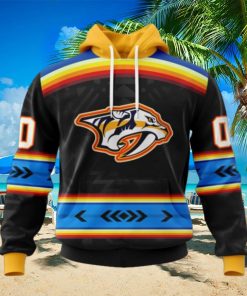 NHL Nashville Predators Special Native Heritage Design Hoodie