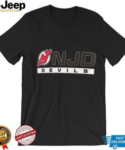 NHL New Jersey Devils Logo Tri Blend T Shirt