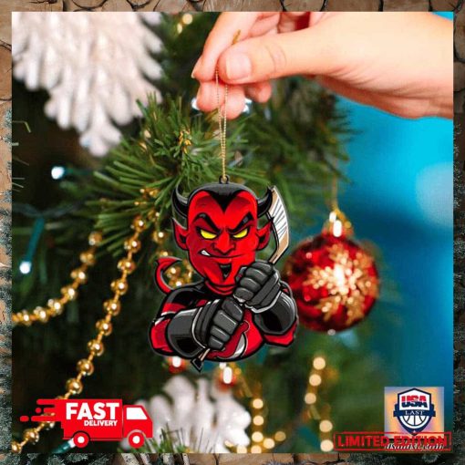 NHL New Jersey Devils Mascot Christmas Tree Decorations 2023 Xmas Gift Ornament