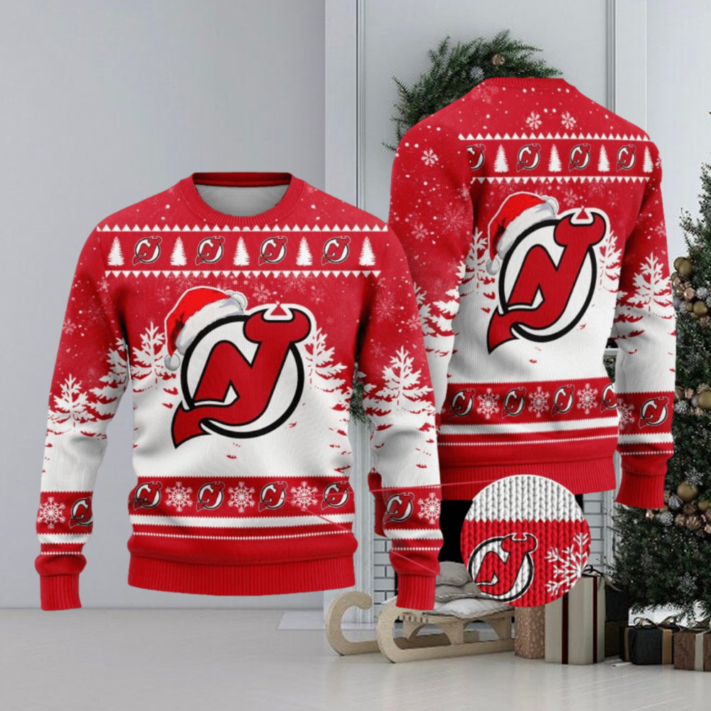 NHL New Jersey Devils Special Christmas Design Ugly Sweater NHL New Jersey Devils Special Christmas Design Ugly Sweater