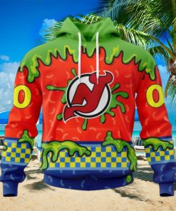 NHL New Jersey Devils Special Nickelodeon Design Hoodie