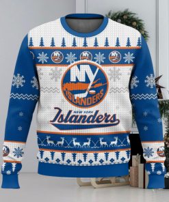 NHL New York Islanders 3D Ugly Christmas Sweater Men And Women Christmas Gift