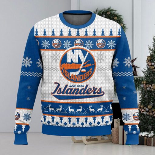 NHL New York Islanders 3D Ugly Christmas Sweater Men And Women Christmas Gift