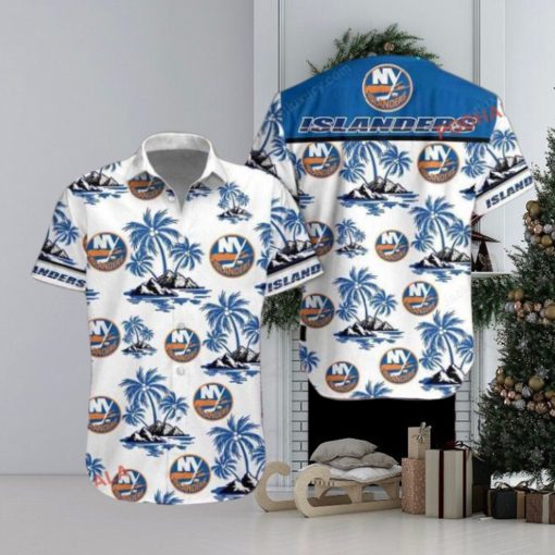 NHL New York Islanders Hawaiian Shirt and Shorts Apparel