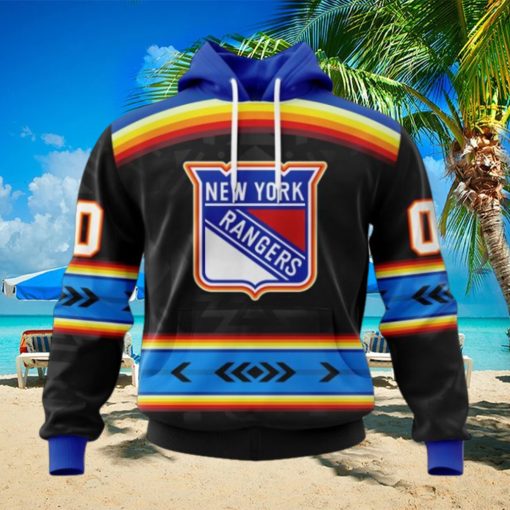 NHL New York Rangers Special Native Heritage Design Hoodie