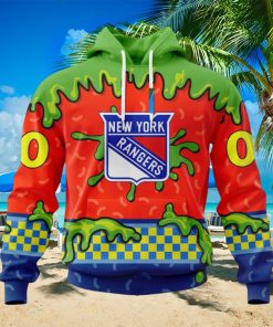 NHL New York Rangers Special Nickelodeon Design Hoodie