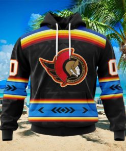 NHL Ottawa Senators Special Native Heritage Design Hoodie