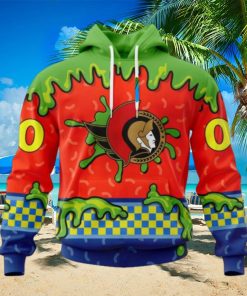 NHL Ottawa Senators Special Nickelodeon Design Hoodie