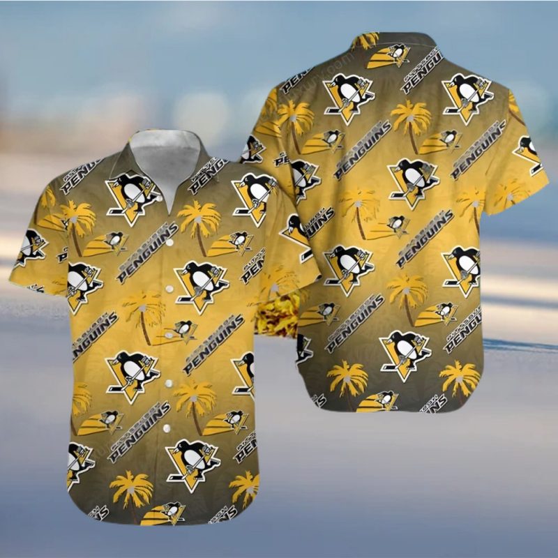 NHL Pittsburgh Penguins Hawaii 3D Hawaiian Shirt