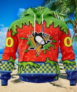 NHL Pittsburgh Penguins Special Nickelodeon Design Hoodie