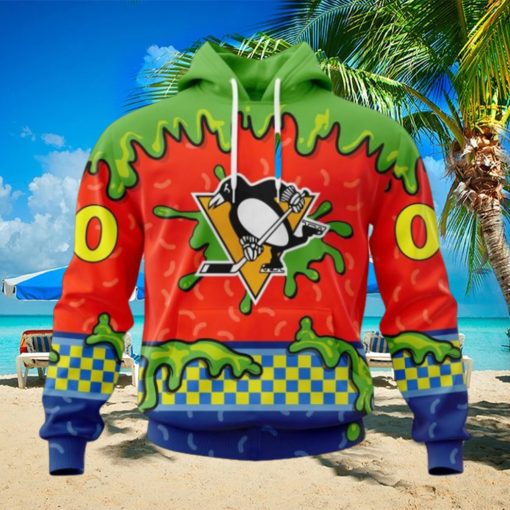 NHL Pittsburgh Penguins Special Nickelodeon Design Hoodie