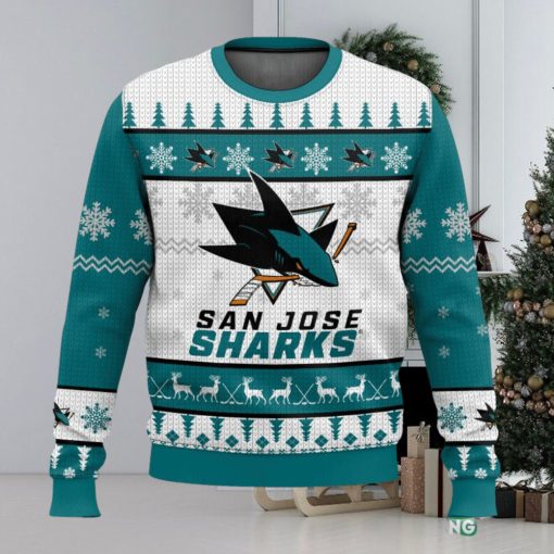 NHL San Jose Sharks 3D Ugly Christmas Sweater Men And Women Christmas Gift