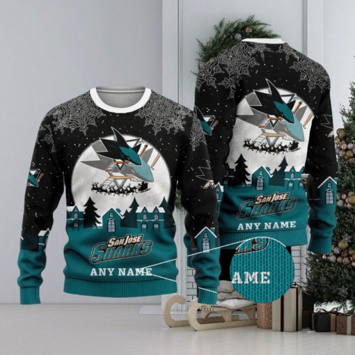 NHL San Jose Sharks Special Christmas Ugly Sweater Design