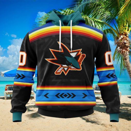 NHL San Jose Sharks Special Native Heritage Design Hoodie