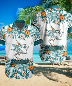 NHL San Jose Sharks Special Tropical Flower Hawaiian Shirt For Fans