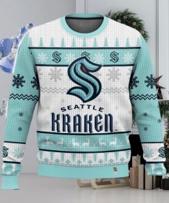 NHL Seattle Kraken 3D Christmas Sweater Ugly Christmas Sweater Christmas Gift Ideas
