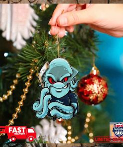 NHL Seattle Kraken Mascot Christmas 2023 Holiday Tree Decorations Ornament