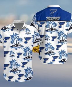 NHL St Louis Blues 3D Hawaiian Shirt And Shorts