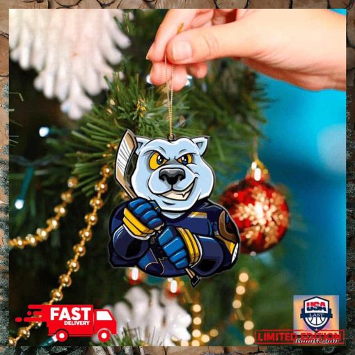 NHL St Louis Blues Mascot Christmas 2023 Holiday Tree Decorations Ornament