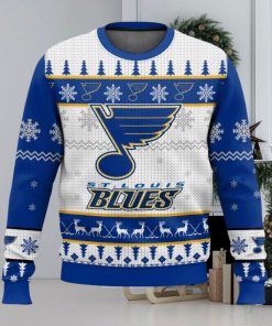 NHL St. Louis Blues 3D Ugly Christmas Sweater Men And Women Christmas Gift