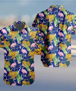 NHL St. Louis Blues Crane Bird Special Design Button Hawaiian Shirts