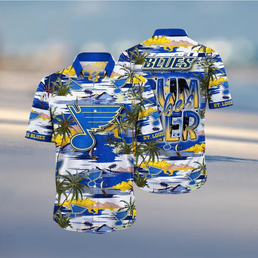 Stl blues best sale hawaiian shirt