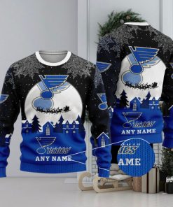 NHL St. Louis Blues Special Christmas Ugly Sweater Design