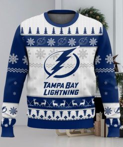 NHL Tampa Bay Lightning 3D Ugly Christmas Sweater Men And Women Christmas Gift