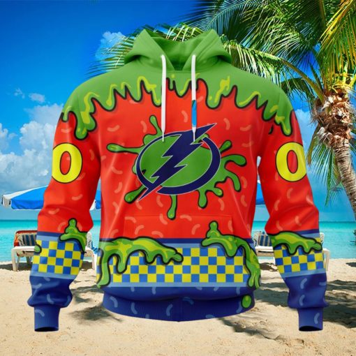 NHL Tampa Bay Lightning Special Nickelodeon Design Hoodie