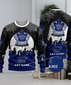 NHL Toronto Maple Leafs Special Christmas Ugly Sweater Design