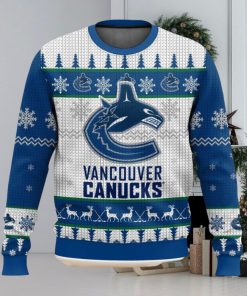 NHL Vancouver Canucks Ugly Sweater 3D Printed Men And Women Christmas Gift