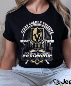 NHL Vegas Golden Knights 2023 Pacific Division Champions Skyline Shirt