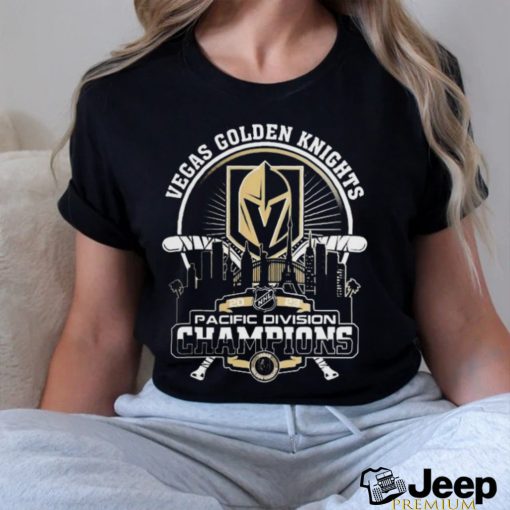 NHL Vegas Golden Knights 2023 Pacific Division Champions Skyline Shirt