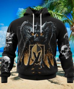 NHL Vegas Golden Knights Special Skull Art Design Hoodie