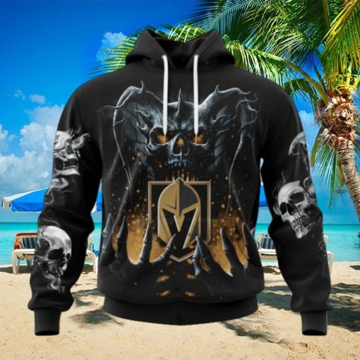 NHL Vegas Golden Knights Special Skull Art Design Hoodie