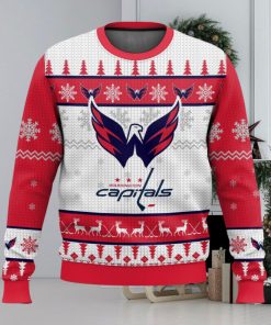 NHL Washington Capitals 3D Ugly Christmas Sweater Men And Women Christmas Gift