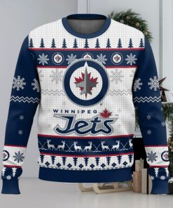 NHL Winnipeg Jets 3D Ugly Christmas Sweater Men And Women Christmas Gift