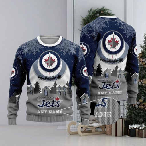 NHL Winnipeg Jets Special Christmas Ugly Sweater Design