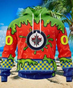 NHL Winnipeg Jets Special Nickelodeon Design Hoodie