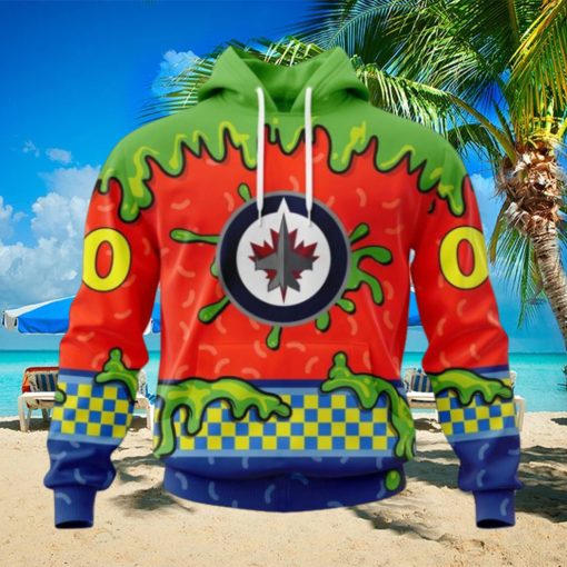 NHL Winnipeg Jets Special Nickelodeon Design Hoodie